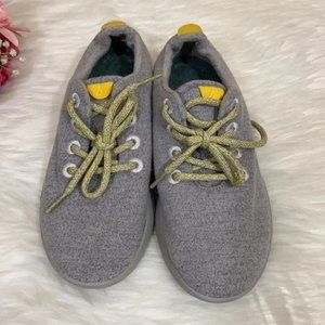Allbirds The Wool Runners Light Grey Sneakers - Size 7